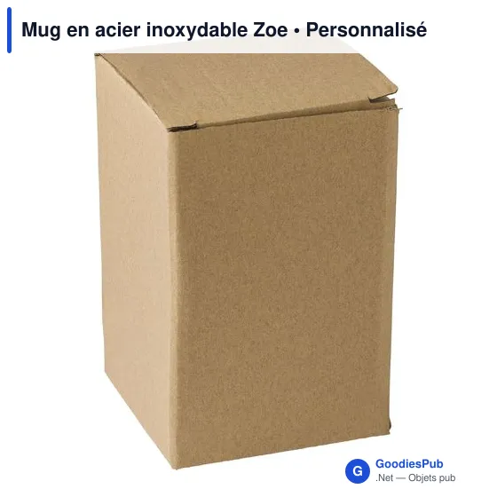 Mug en acier inoxydable Zoe - Image 5