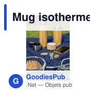 Mug isotherme personnalisable en bambou avec logo - Sabine - Miniature 4