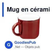 Mug en céramique personnalisable 280 ml avec logo | Lini - Miniature 5