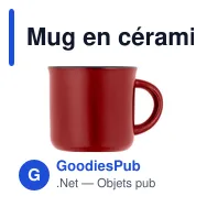 Mug en céramique personnalisable 280 ml avec logo | Lini - Miniature 7