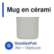 Mug en céramique personnalisable 280 ml avec logo | Lini - Miniature 10