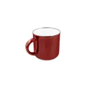 Variante rouge - Mug en céramique personnalisable 280 ml avec logo | Lini