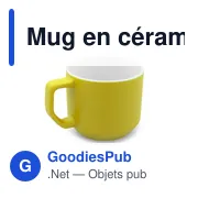 Mug en céramique personnalisable 330 ml avec logo | Everika - Miniature 1