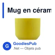 Mug en céramique personnalisable 330 ml avec logo | Everika - Miniature 2