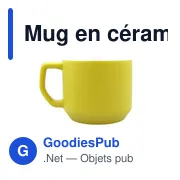 Mug en céramique personnalisable 330 ml avec logo | Everika - Miniature 4
