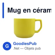 Mug en céramique personnalisable 330 ml avec logo | Everika - Miniature 5