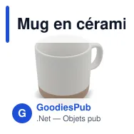 Mug en céramique personnalisable 340 ml avec logo | Aato - Miniature 1