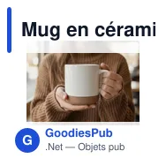 Mug en céramique personnalisable 340 ml avec logo | Aato - Miniature 3