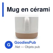Mug en céramique personnalisable 340 ml avec logo | Aato - Miniature 4