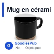 Mug en céramique personnalisable 340 ml avec logo | Aato - Miniature 7