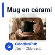 Mug en céramique personnalisable 340 ml avec logo | Aato - Miniature 9