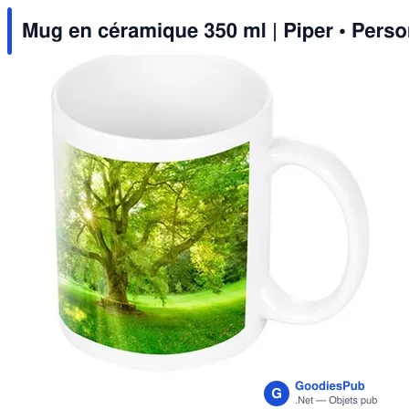 Mug en céramique 350 ml | Piper
