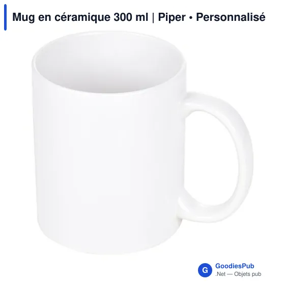 Mug en céramique 350 ml | Piper - Image 2