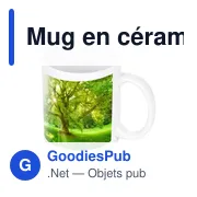 Mug en céramique 350 ml | Piper - Miniature 3