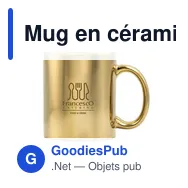 Mug en céramique personnalisable 350 ml avec logo | Yillka - Miniature 5