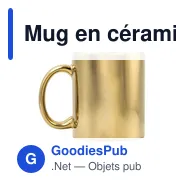 Mug en céramique personnalisable 350 ml avec logo | Yillka - Miniature 7