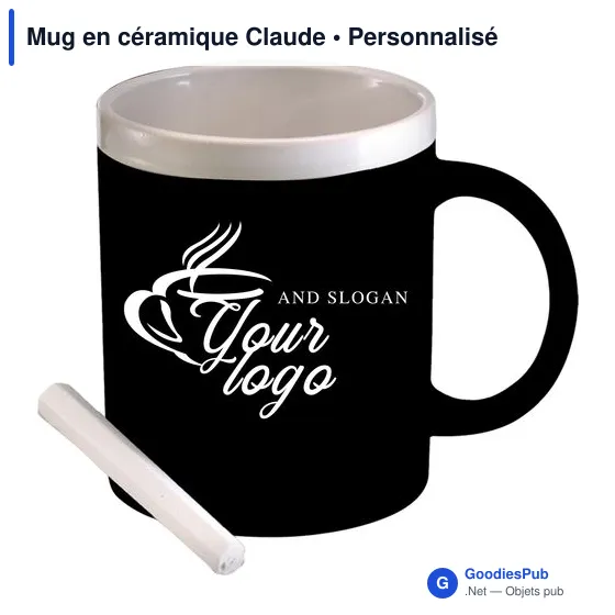 Mug en céramique personnalisable avec logo - Claude - Image 6