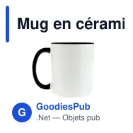 Mug en céramique personnalisable 350 ml avec logo | Nerita - Miniature 12