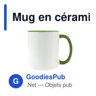 Mug en céramique personnalisable 350 ml avec logo | Nerita - Miniature 5