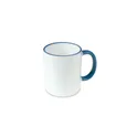 Variante bleu - Mug en céramique personnalisable 350 ml avec logo | Nerita