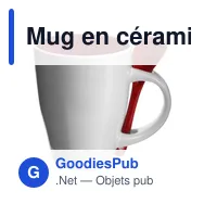 Mug en céramique personnalisable avec logo - Eduardo - Miniature 11
