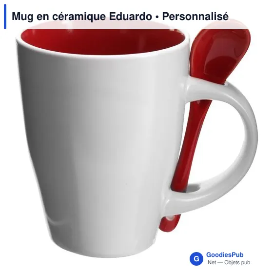 Mug en céramique personnalisable avec logo - Eduardo - Image 11