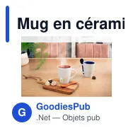 Mug en céramique personnalisable avec logo - Eduardo - Miniature 10