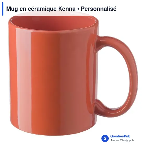 Mug en céramique personnalisable Kenna avec logo - Image 10