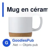 Mug en céramique personnalisable avec logo - Rosamund - Miniature 5