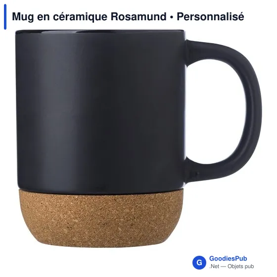 Mug en céramique personnalisable avec logo - Rosamund - Image 7
