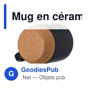 Mug en céramique personnalisable avec logo - Rosamund - Miniature 8