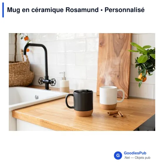 Mug en céramique personnalisable avec logo - Rosamund - Image 9
