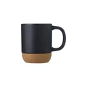 Variante noir - Mug en céramique personnalisable avec logo - Rosamund