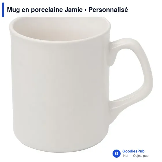 Mug en porcelaine Jamie - Image 3