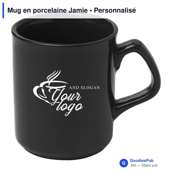Mug en porcelaine Jamie - Image 5