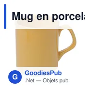 Mug en porcelaine Jamie - Miniature 6