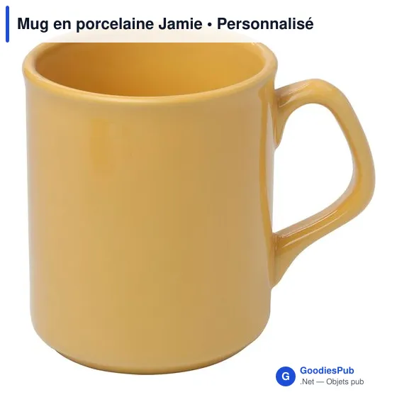 Mug en porcelaine Jamie - Image 6