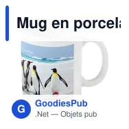 Mug en porcelaine personnalisable avec logo - Nelson - Miniature 2