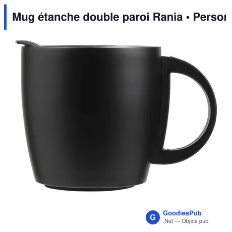 Mug étanche double paroi Rania
