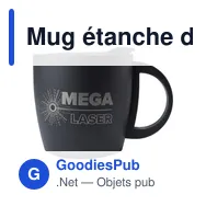 Mug étanche double paroi Rania - Miniature 2