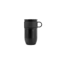 Variante Noir - Mug isotherme étanche personnalisable 280 ml en inox avec logo - Sagaform Ted