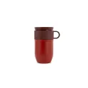 Variante Rouge foncé - Mug isotherme étanche personnalisable 280 ml en inox avec logo - Sagaform Ted