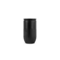 Variante Noir - Mug isotherme étanche personnalisable 320 ml en inox avec logo - Sagaform Tova