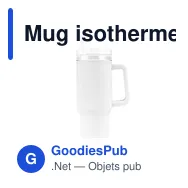 Mug isotherme personnalisable 1200 ml avec logo | Stasimus - Miniature 11