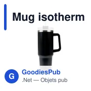 Mug isotherme personnalisable 1200 ml avec logo | Stasimus - Miniature 5