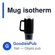 Mug isotherme personnalisable 1200 ml avec logo | Stasimus - Miniature 6