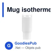 Mug isotherme personnalisable 1200 ml avec logo | Stasimus - Miniature 9