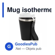 Mug isotherme 350 ml | Nairod - Miniature 1