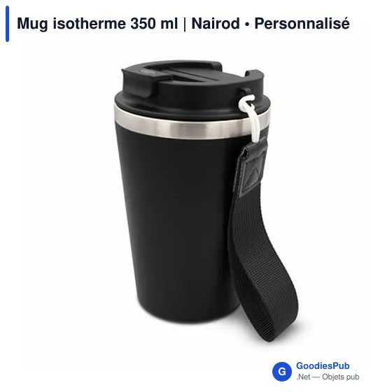 Mug isotherme 350 ml | Nairod - Image 1