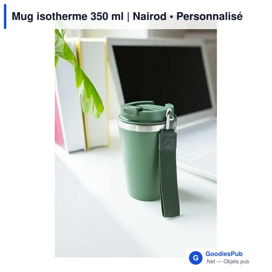 Mug isotherme 350 ml | Nairod - Image 2